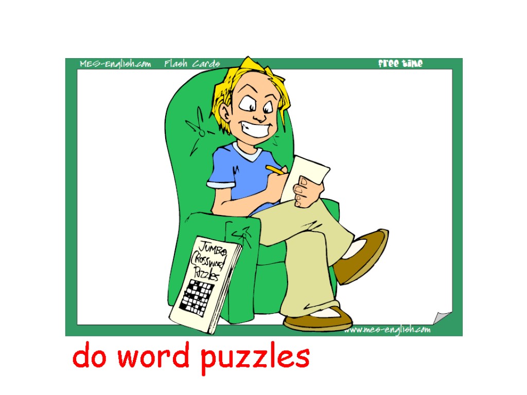 do word puzzles